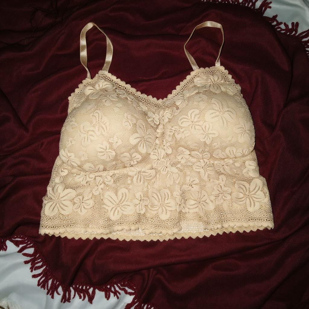 Luxe Lace Floral Bralette